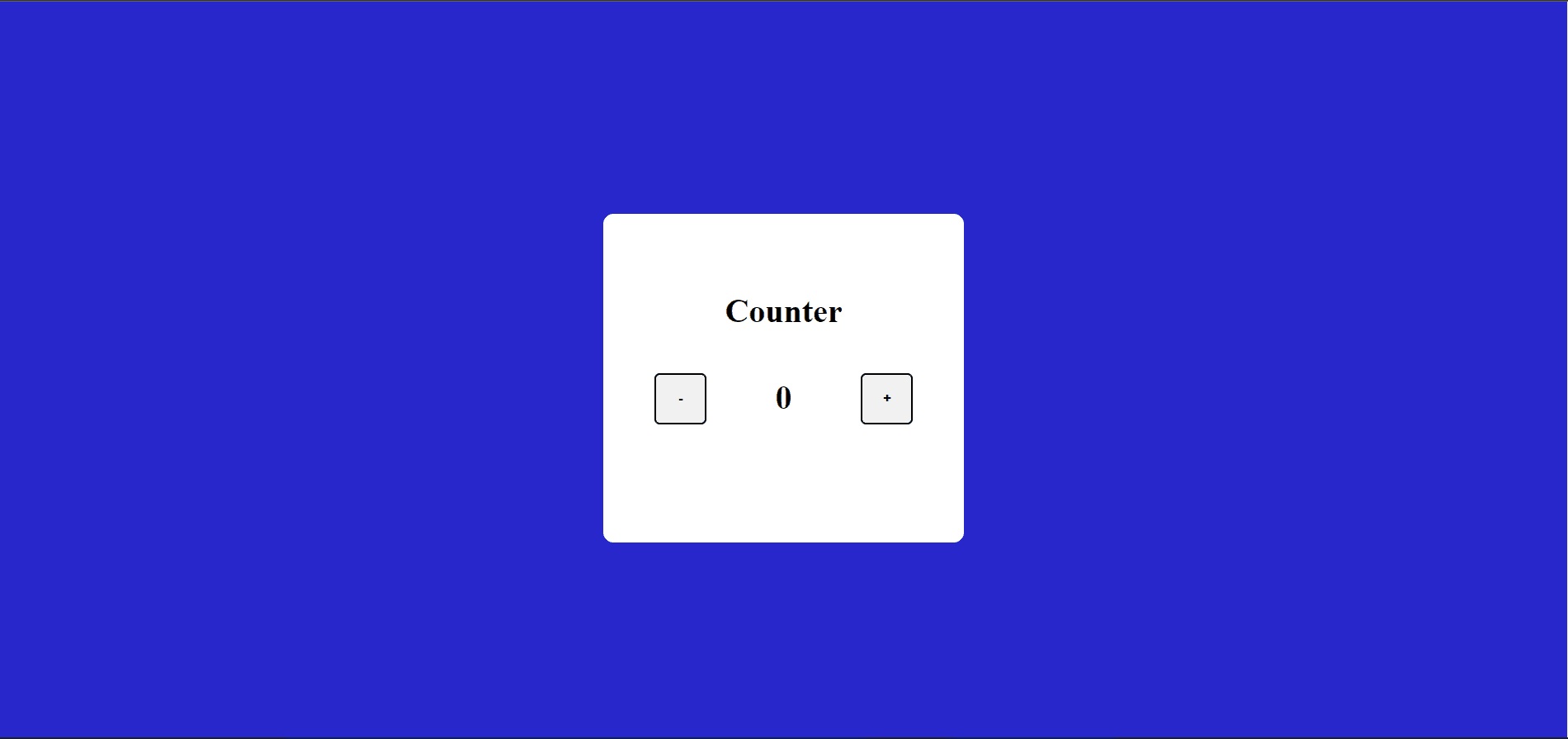 Basic Counter
