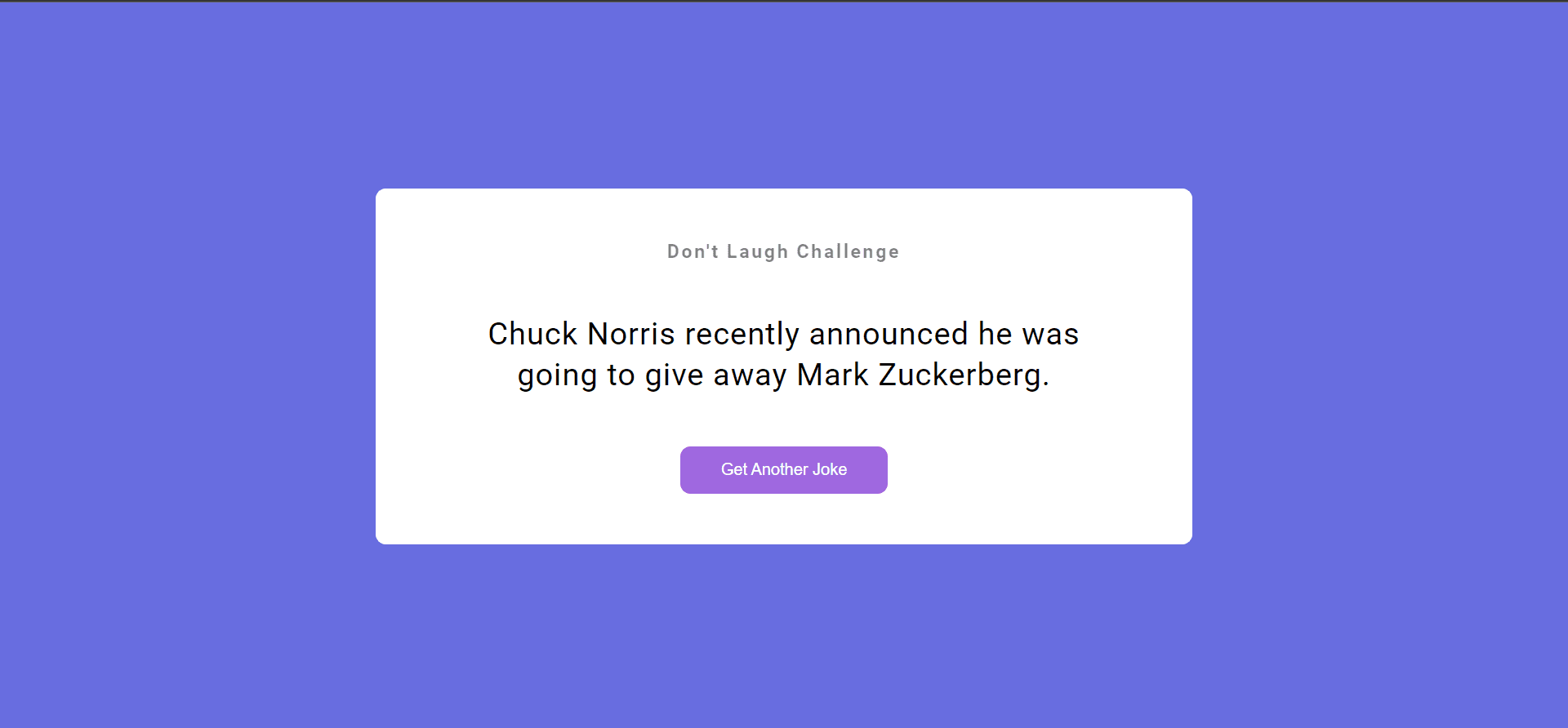 Jokes Generator