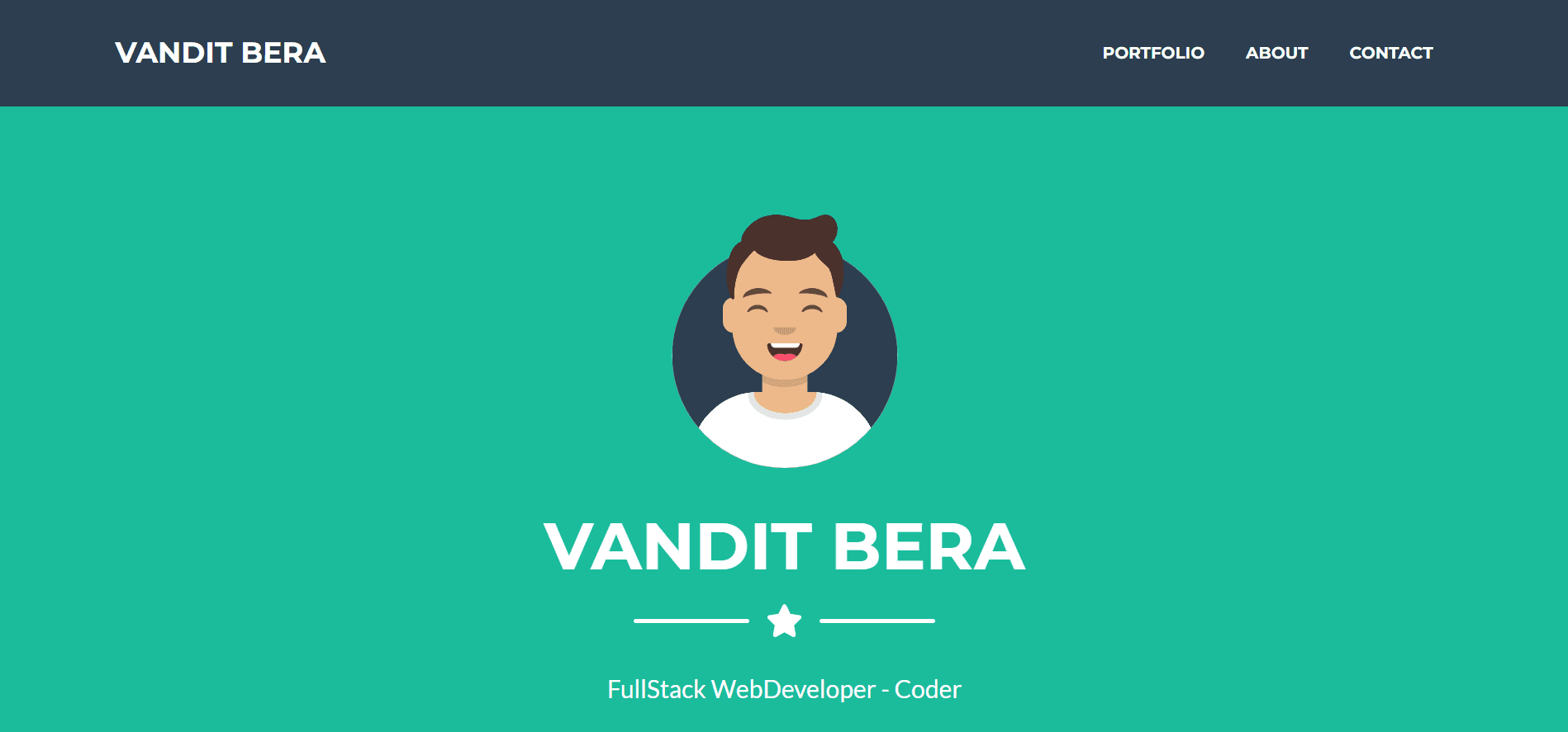 Basic Portfolio Template