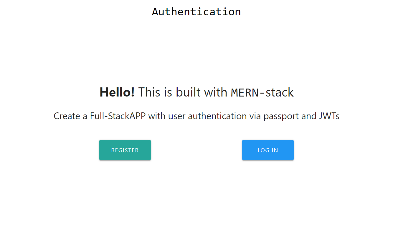 Authentication App